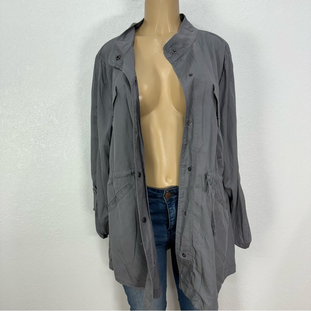 Faded Glory Gray Basic Grab And Go Jacket Women’s… - image 1